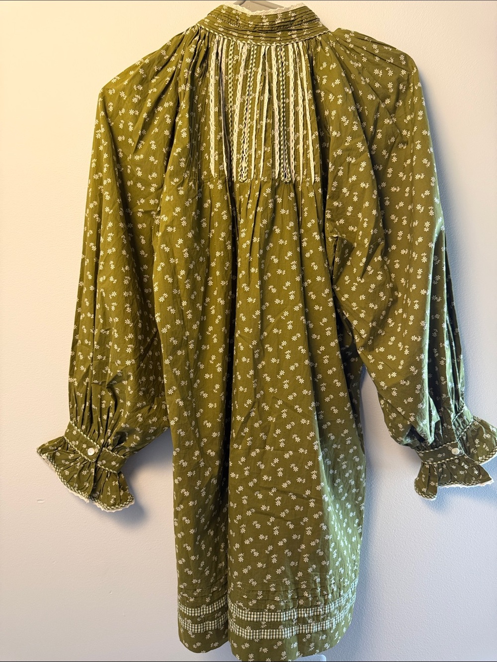 NWT Doen Beatrice Dress in Cypress Calico / Xs - Picture 9 of 9